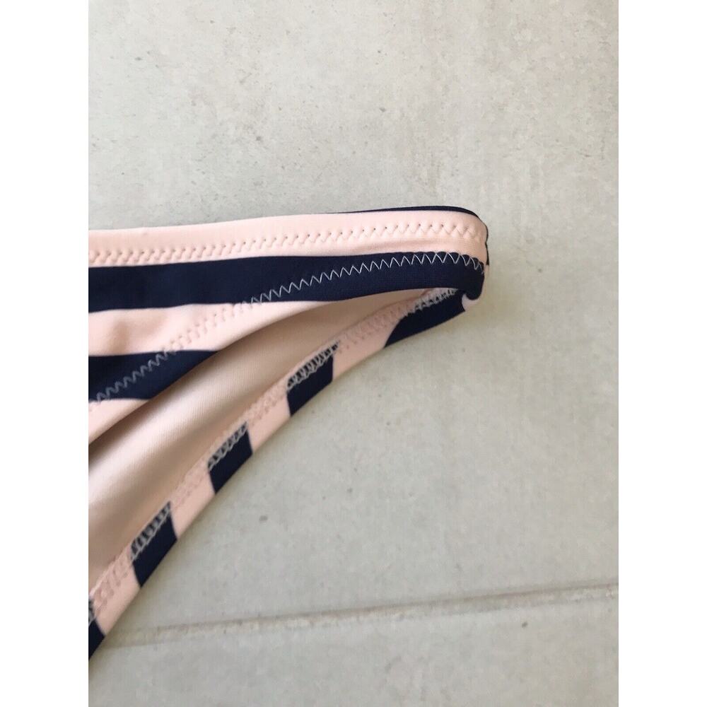 Aerie Cheeky Swim Bikini Bottom Multicolor Striped Swimwear - Picture 3 of 5